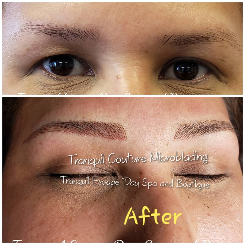 Tranquil Couture Microblading Services Tranquil Escape Day Spa