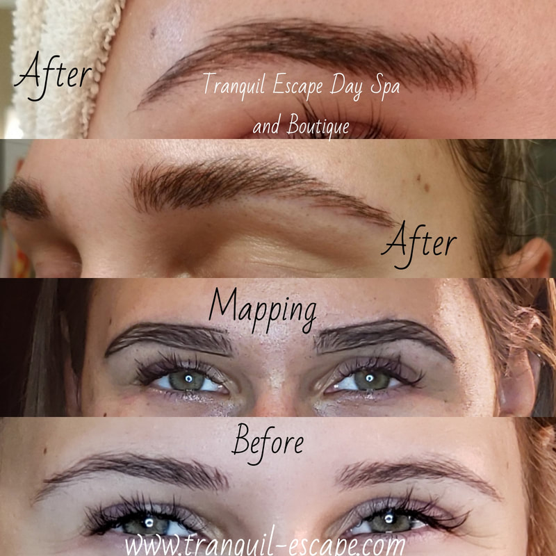 Tranquil Couture Microblading Services Tranquil Escape Day Spa